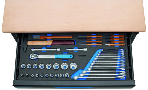 1110 CTB3-01 Assortiment d'outils en module CT 43 pièces