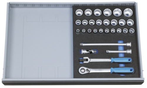 2005 CT2-F 19 Assortiment de douilles 1/2" dans le module Check-Tool