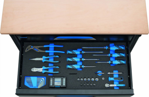 1110 WMW S-03 WorkMo B3 avec assortiment d'outils 110 pcs.