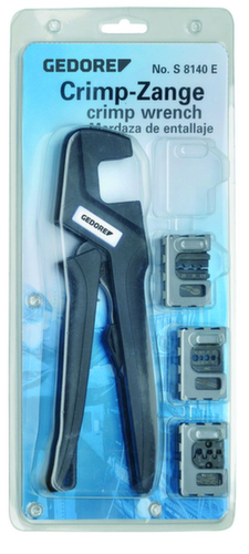 S 8140 J Jeu de pinces à sertir INDUSTRIAL 4 pièces