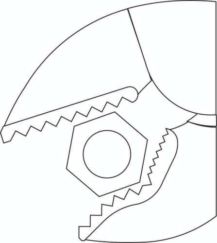 GEDORE 137 10 Pince de préhension 10