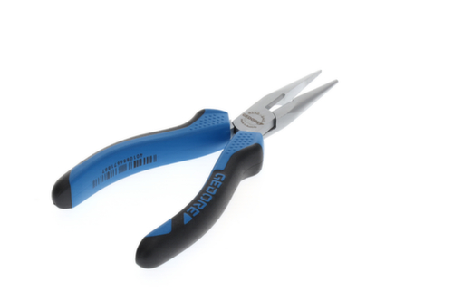 8132-140 JC Pince à bec plat 140 mm manche 2K