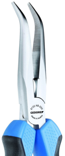 8132 AB-160 JC Pince à bec plat 160 mm manche 2C