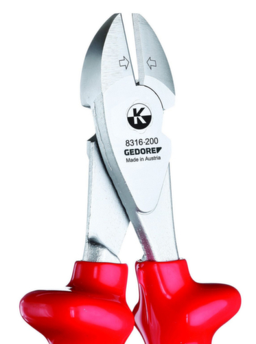 VDE 8316-200 Pince coupante latérale VDE 200 mm