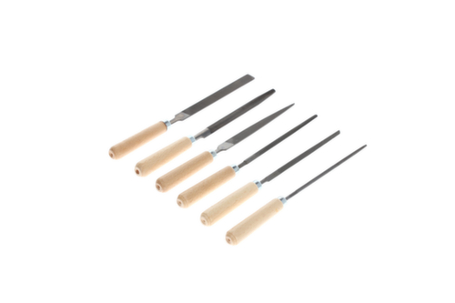 GEDORE R93000006 Jeu de limes à clés 177mm 6 pièces