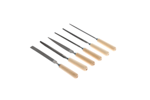 GEDORE R93000006 Jeu de limes à clés 177mm 6 pièces