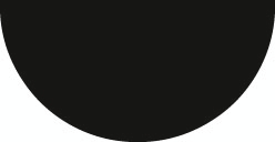 8725 2-8 Lime d'atelier demi-ronde 8"