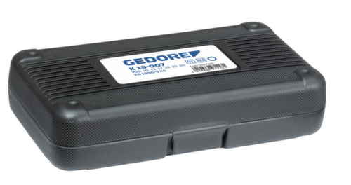 K 19-007 Jeu de clés à chocs 1/2" 7 pces 6 pans 10-24 mm