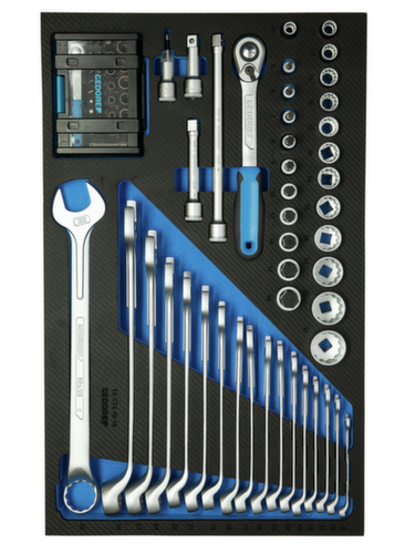 TTB-TS-173 Chariot à outils avec assortiment de 173 pièces