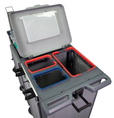 Chariot de nettoyage fermé VariX, 4x6 l seau