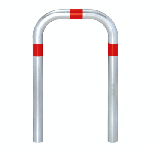 Moravia Arceau de protection CITY groß, hauteur 800 mm, à sceller