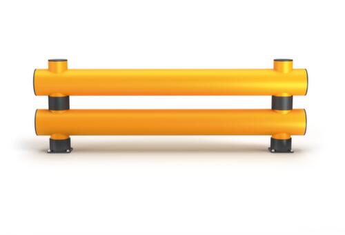 a.m.p.e.r.e. Barrière de protection anticollision Rack Mammut®, planche double, longueur 4000 mm