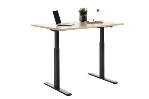 Topstar bureau à hauteur réglable électriquement E-Table Smart avec piètement en T