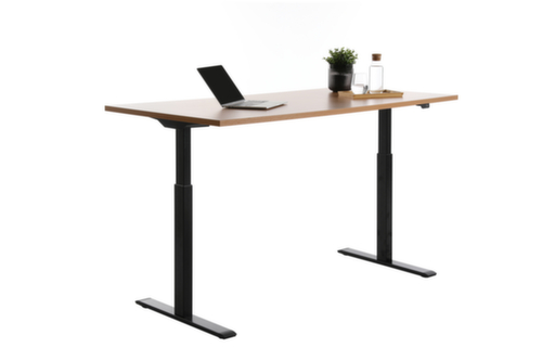 Topstar bureau à hauteur réglable électriquement E-Table Smart avec piètement en T