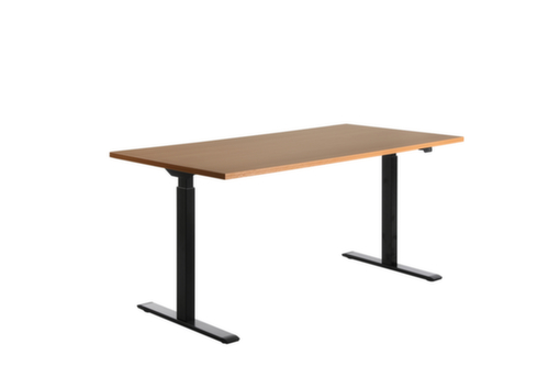 Topstar bureau à hauteur réglable électriquement E-Table Smart avec piètement en T