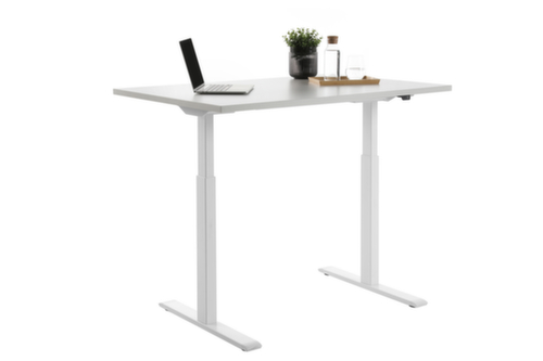 Topstar bureau à hauteur réglable électriquement E-Table Smart avec piètement en T