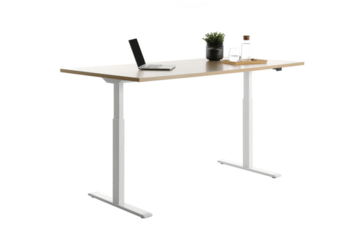 Topstar bureau à hauteur réglable électriquement E-Table Smart avec piètement en T