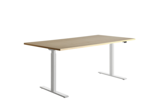 Topstar bureau à hauteur réglable électriquement E-Table Smart avec piètement en T