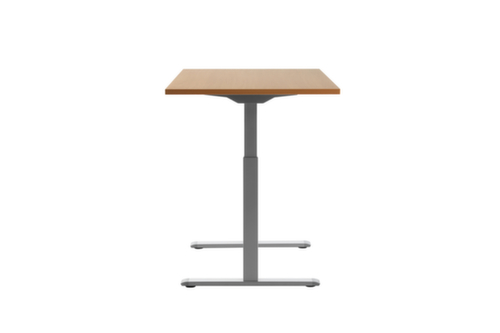 Topstar bureau à hauteur réglable électriquement E-Table Smart avec piètement en T