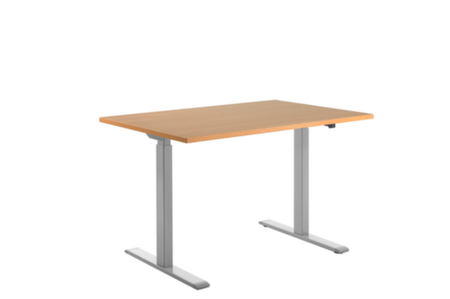 Topstar bureau à hauteur réglable électriquement E-Table Smart avec piètement en T