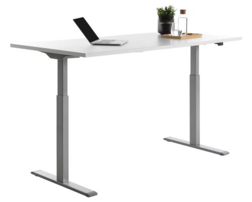 Topstar bureau à hauteur réglable électriquement E-Table Smart avec piètement en T