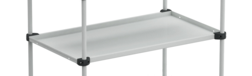 Treston Chariot à plateaux 800x430 mm, force 150 kg, 2 plateaux