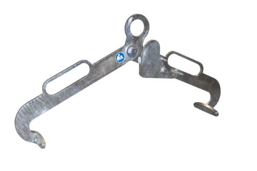 Bauer pince à fûts LGZ 60 pour fûts de 60 litres pour fûts à bondes en acier, fûts à couvercle en acier ainsi que fûts à couvercle en plastique, charge vertical