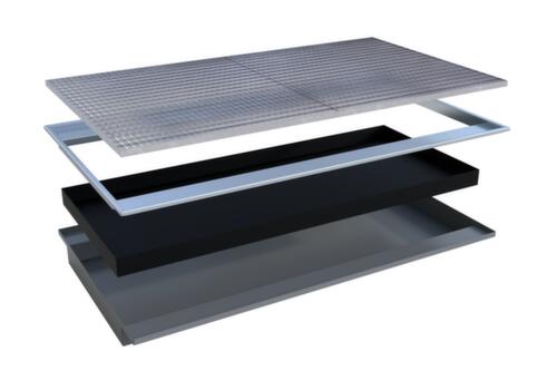 Bauer bac à suspension pour rayonnages modulaires