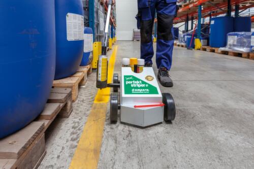 Dispositif de marquage au sol New Perfekt Striper® pour la peinture en aérosol