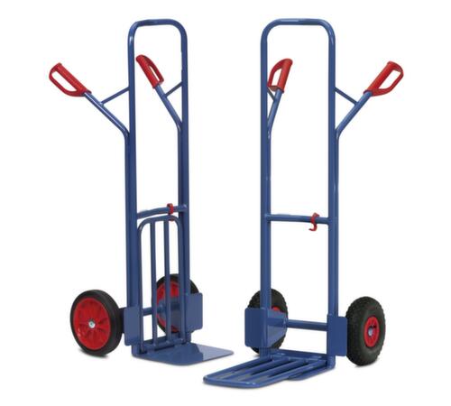 fetra Diable de manutention avec pelle pliable