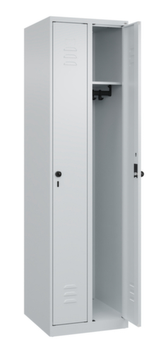 C+P Armoire vestiaire Classic Plus à 2 compartiments, largeur de compartiment 250 mm