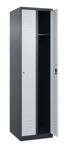 C+P Armoire vestiaire Classic Plus à 2 compartiments, largeur de compartiment 250 mm