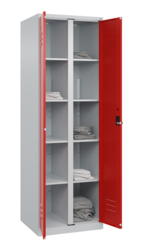 C+P Armoire de distribution de linge Classic Plus, largeur de compartiment 300 mm