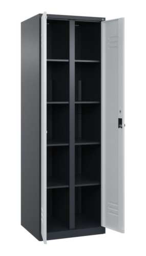 C+P Armoire de distribution de linge Classic Plus, largeur de compartiment 300 mm