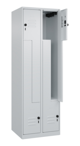 C+P Armoire vestiaire Z Classic Plus, largeur de compartiment 150/300 mm
