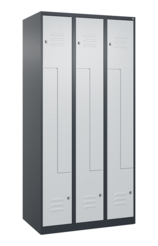 C+P Armoire vestiaire Z Classic Plus, largeur de compartiment 150/300 mm