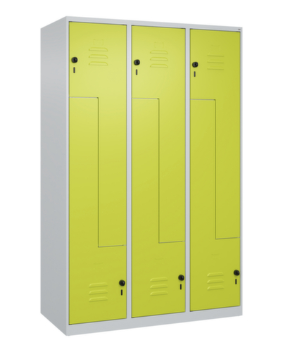 C+P Armoire vestiaire Z Classic Plus, largeur de compartiment 200/400 mm
