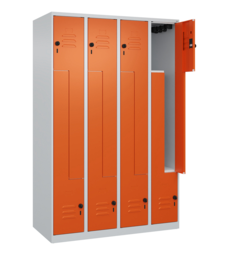 C+P Armoire vestiaire Z Classic Plus, largeur de compartiment 150/300 mm