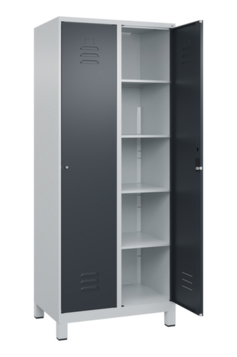 C+P Armoire de distribution de linge Classic Plus, largeur de compartiment 400 mm