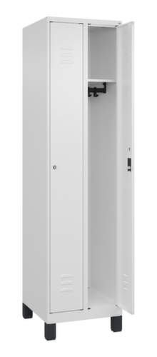 C+P Armoire vestiaire Classic Plus à 2 compartiments, largeur de compartiment 250 mm