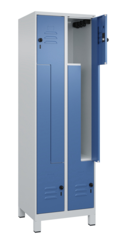 C+P Armoire vestiaire Z Classic Plus, largeur de compartiment 150/300 mm