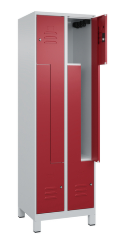 C+P Armoire vestiaire Z Classic Plus, largeur de compartiment 150/300 mm
