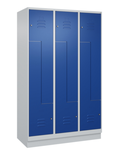 C+P Armoire vestiaire Z Classic Plus, largeur de compartiment 200/400 mm