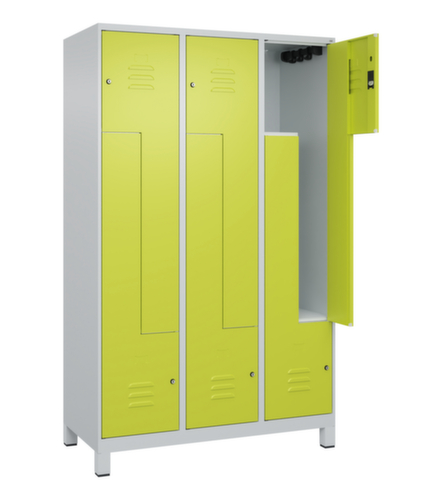 C+P Armoire vestiaire Z Classic Plus, largeur de compartiment 200/400 mm