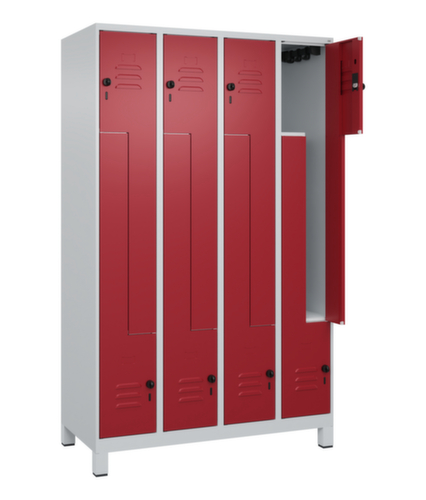 C+P Armoire vestiaire Z Classic Plus, largeur de compartiment 150/300 mm