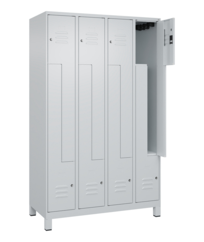 C+P Armoire vestiaire Z Classic Plus, largeur de compartiment 150/300 mm