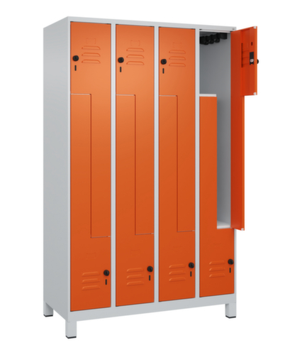 C+P Armoire vestiaire Z Classic Plus, largeur de compartiment 150/300 mm