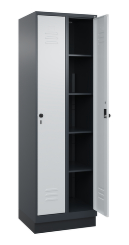 C+P Armoire de distribution de linge Classic Plus, largeur de compartiment 300 mm