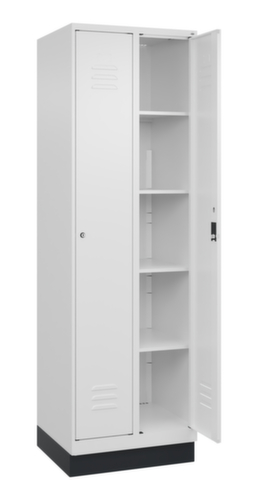 C+P Armoire de distribution de linge Classic Plus, largeur de compartiment 300 mm