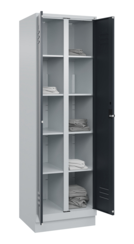 C+P Armoire de distribution de linge Classic Plus, largeur de compartiment 300 mm